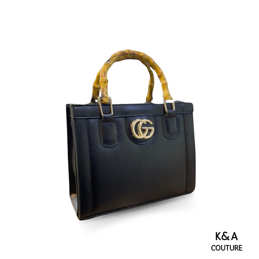 Bamboo Handle Bag K&A Couture | BD-004 | Elegant Bag